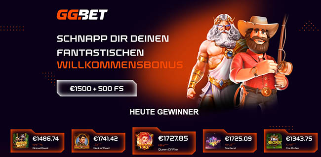 Die besten Spielautomaten für 50 Freispiele bei Ggbet